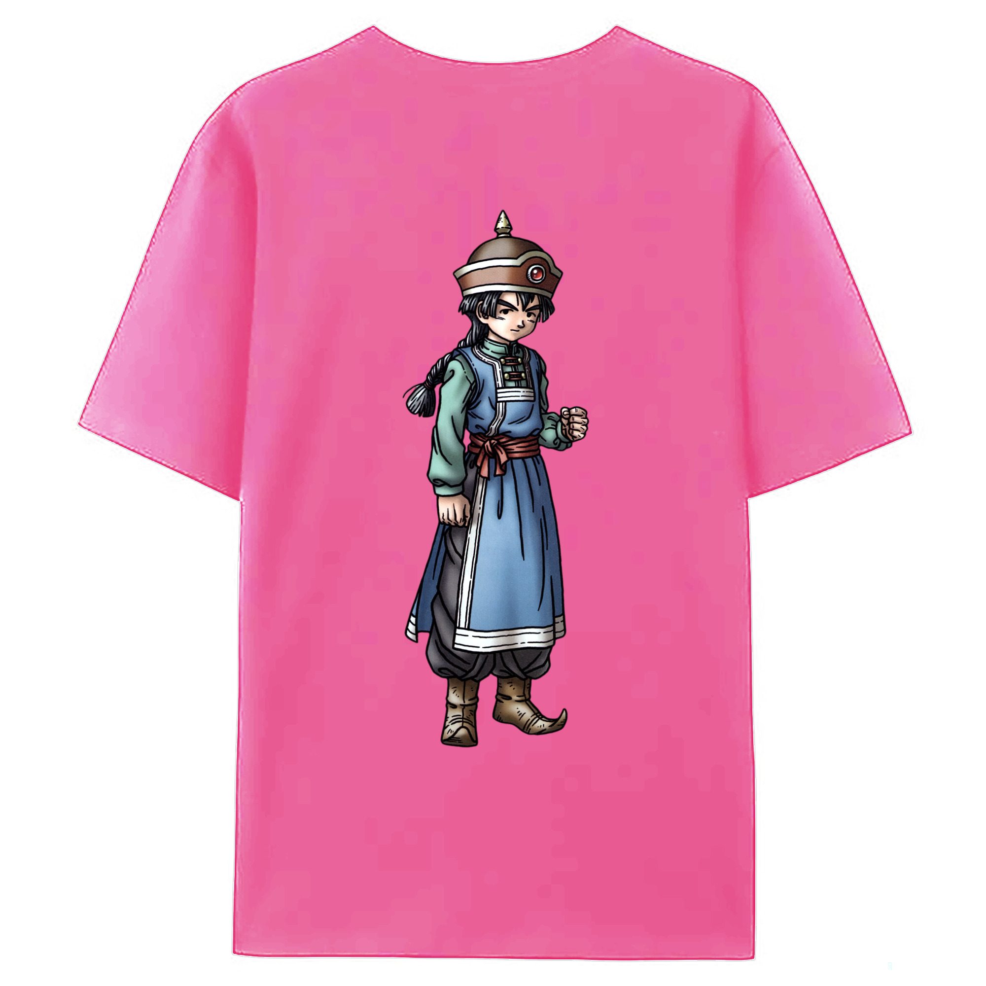 （画像用） ドラゴンクエスト Doragon Kuesuto Dragon Quest レディース半袖Tシャツ(バックプリント)